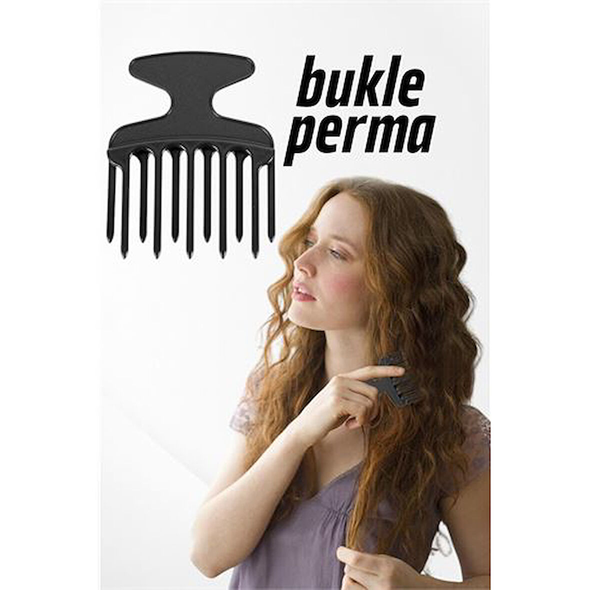 Kıvırcık Saç Tarağı Kıvırcık Saç Açıcı Afro Perma Tarağı