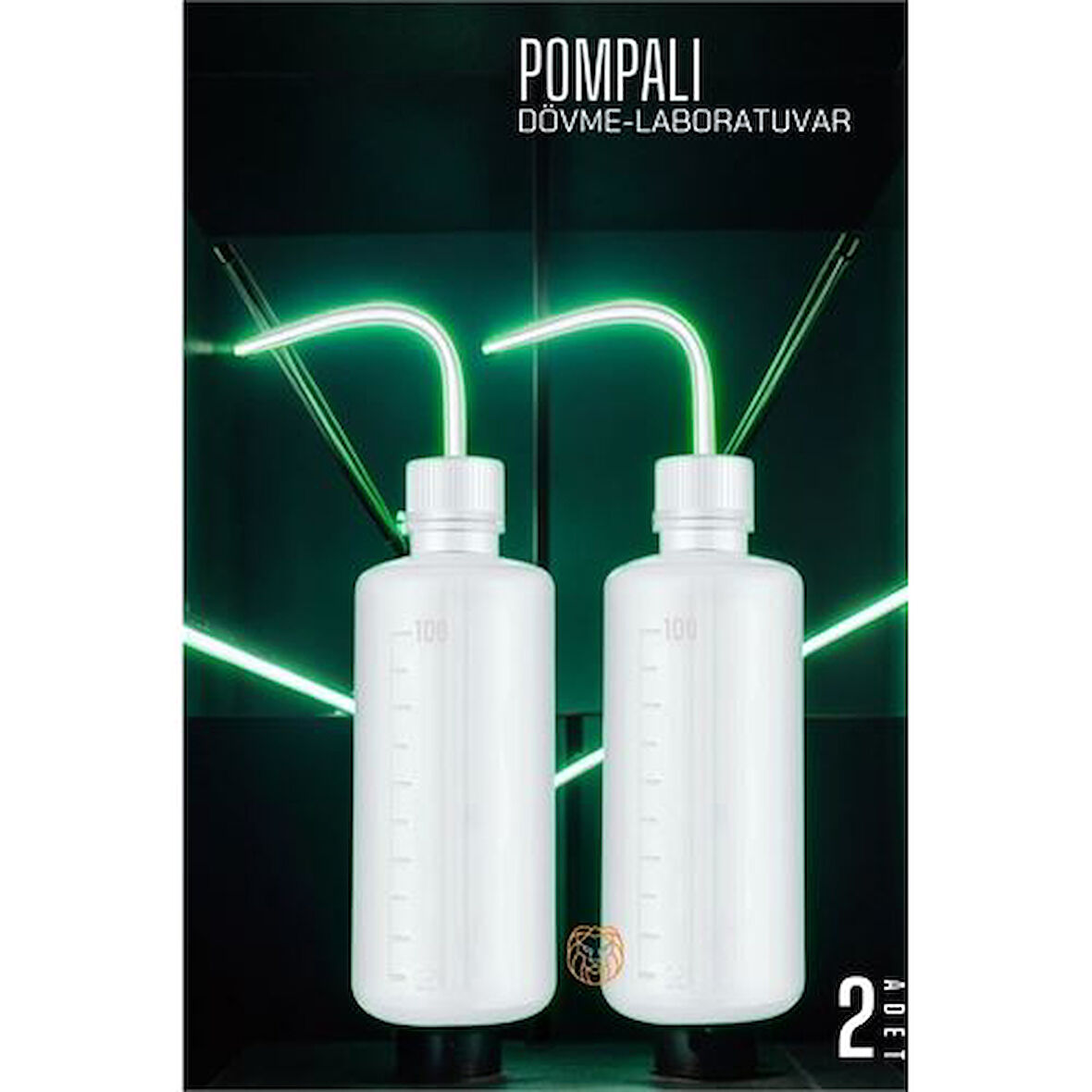 Pompa Şişe Dövme Laboratuvar Çiçek