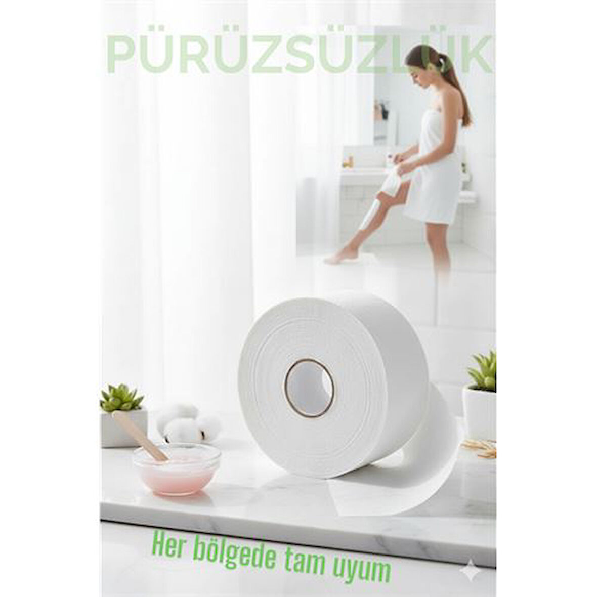 Rulo Ağda Bezi Ağda Bezi 100 Metre – Profesyonel, Dayanıklı ve Cilt Dostu Epilasyon Rulosu