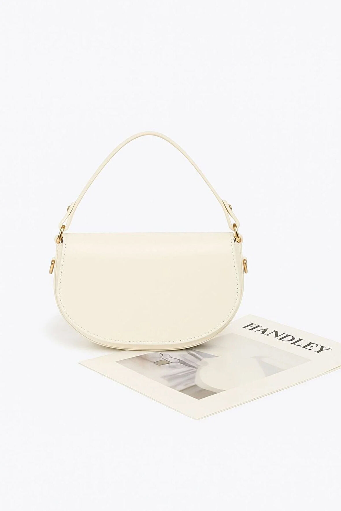 Klasik Yarım Ay El Ve Omuz Çantası