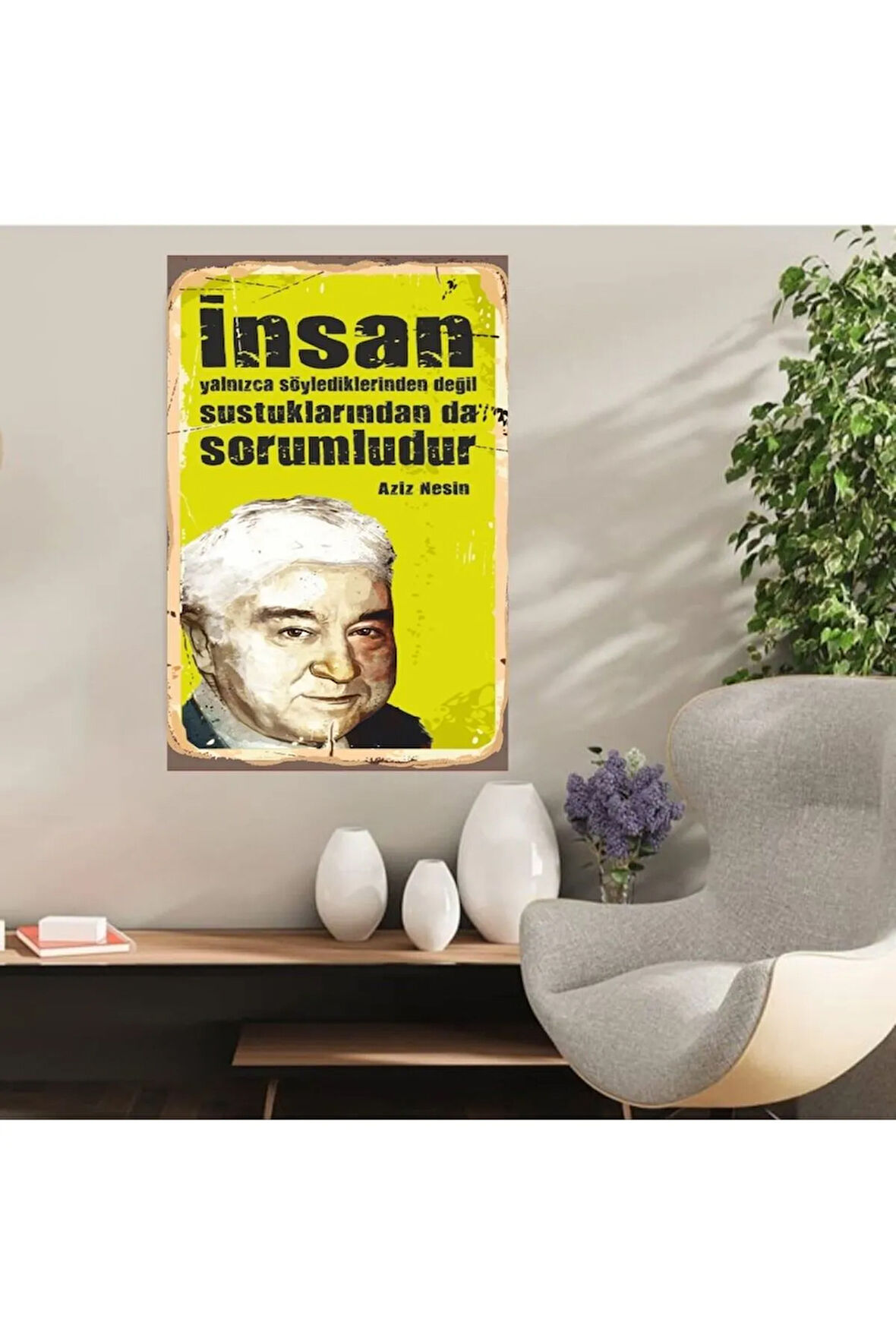 Ahşap Retro Mdf Poster , Komik Sözler , Duvar Yazıları , Manzara ,  Tarih , Edebiyat - Tbl0428