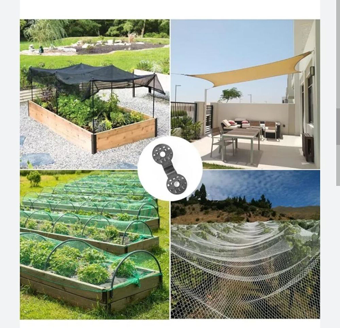 Gölgelik Branda Çadır Klipsi