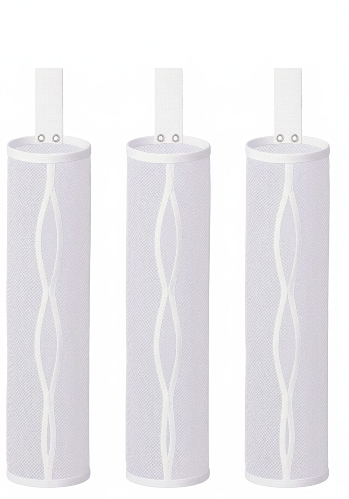 3 ADET Dolap İçi Asılabilir File Çamaşır Filesi – Pratik ve Düzenli Saklama Çözümü