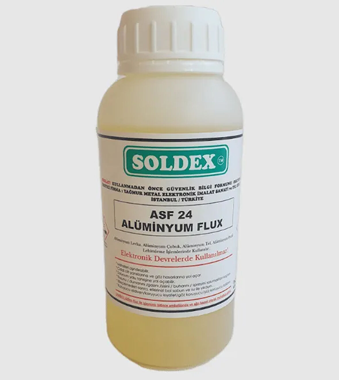ASF-24 Alüminyum Flux Lehim Suyu - 250 ml