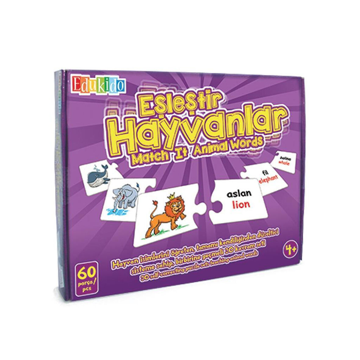 EDU-1009 Eşleştir Hayvanlar -Chiva