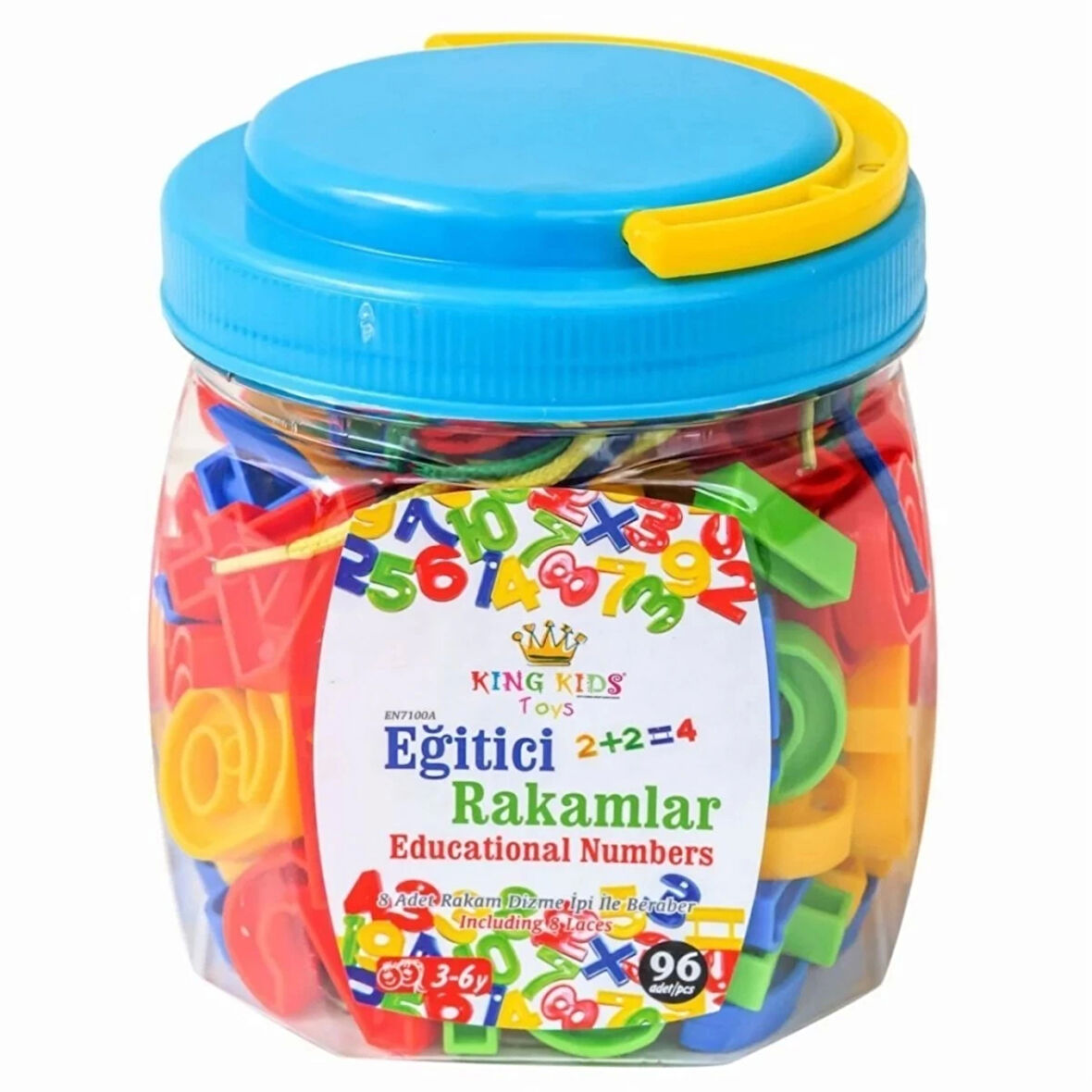 Eğitici Sayılar 96 Parça