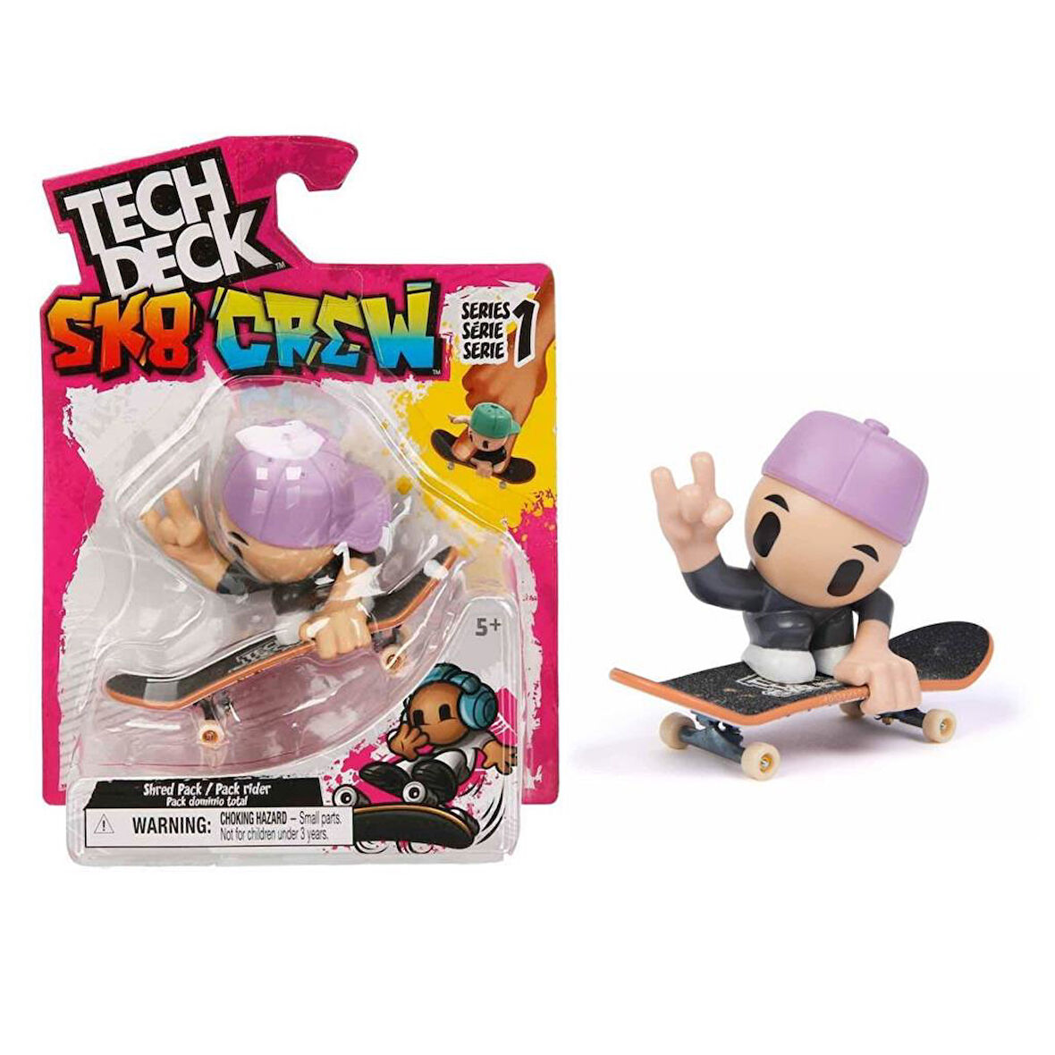 6071054 Tech Deck SK8 Crew Tekli Paket