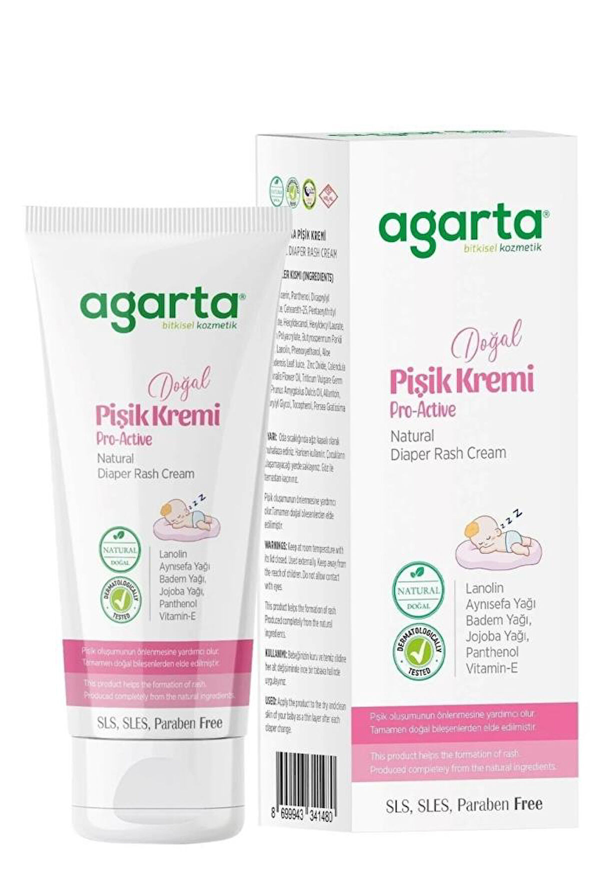 Doğal Pişik Kremi 100 ml
