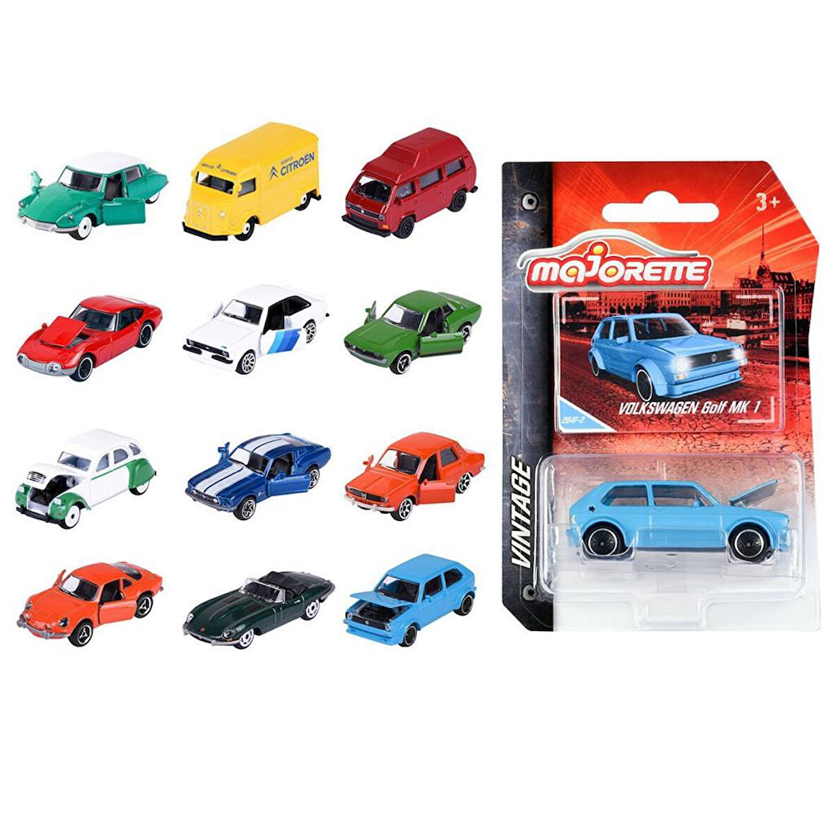 212052010 Vintage Metal Araç Serisi -Simba