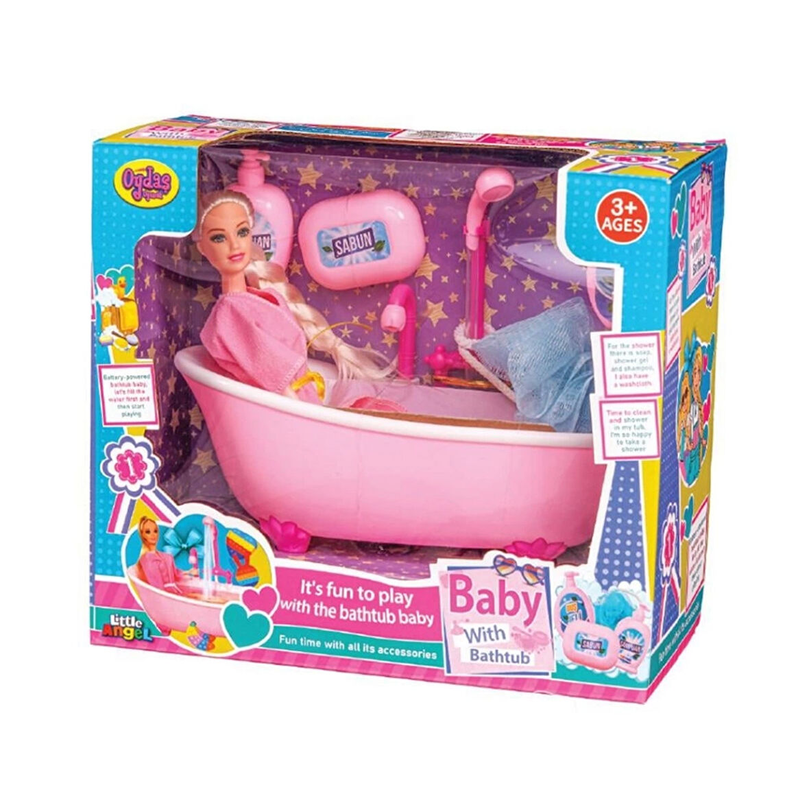 Oydaş Küvette Duş Yapan Bebek 02605