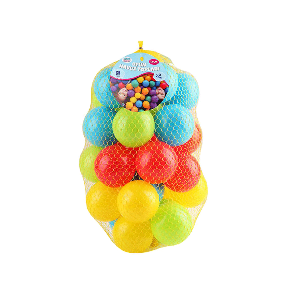 ER-7028 Havuz Topu 7CM 28Lİ FİLE