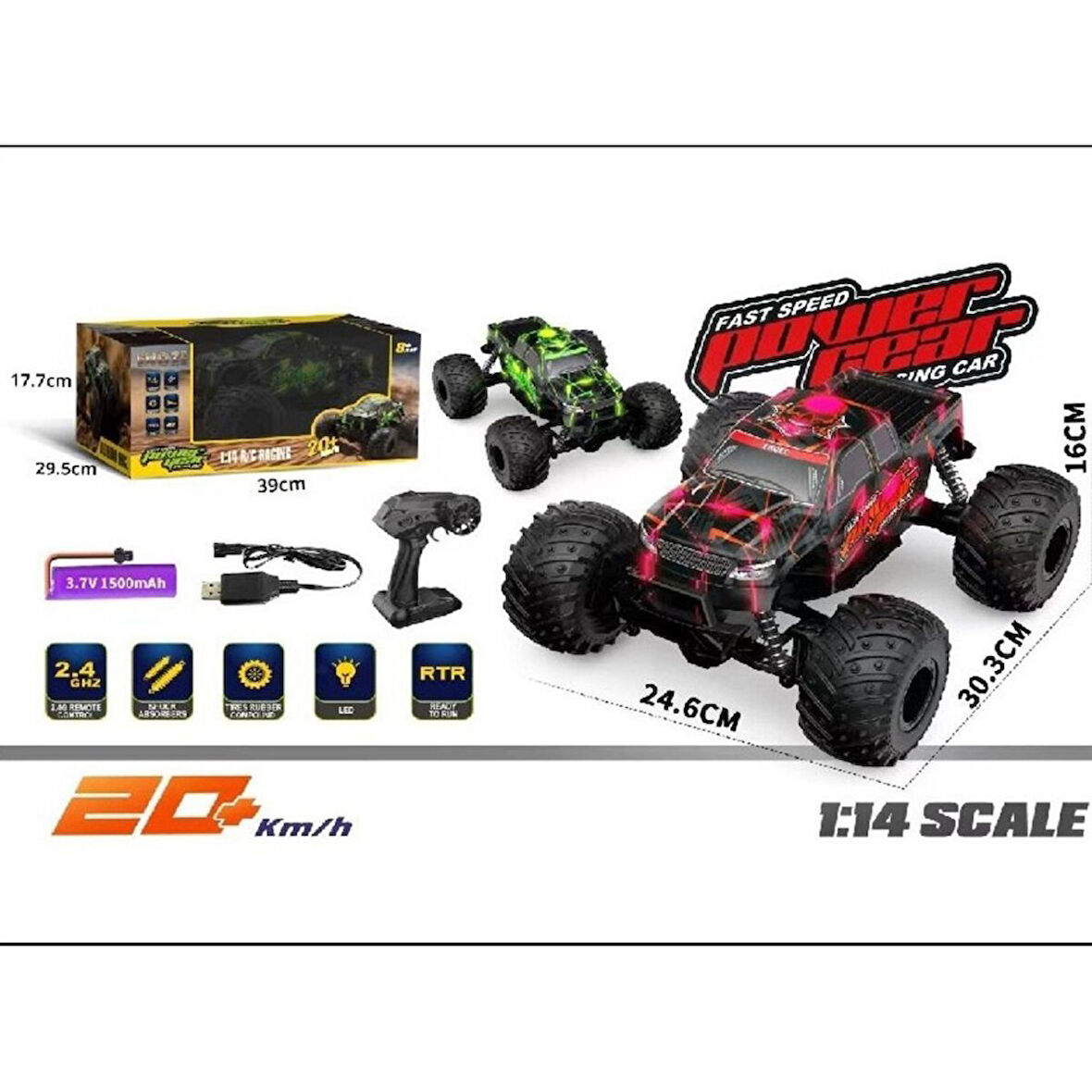 2119 DEV TEKER 20 KM HIZ ARAZİ