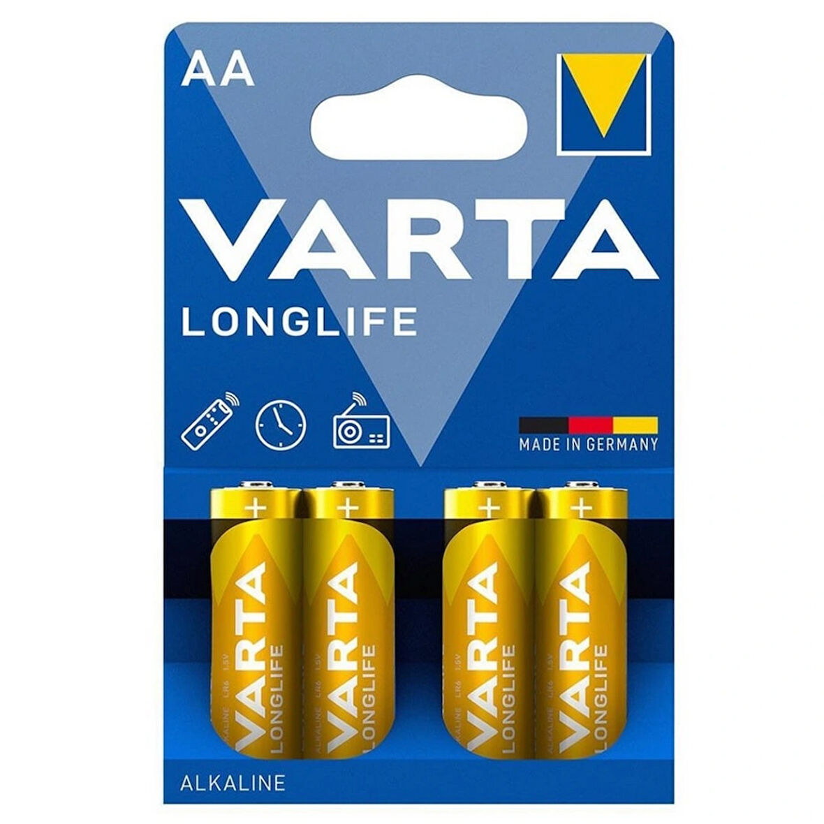 Varta Longlife AA 4'lü Alkalin Kalem Pil