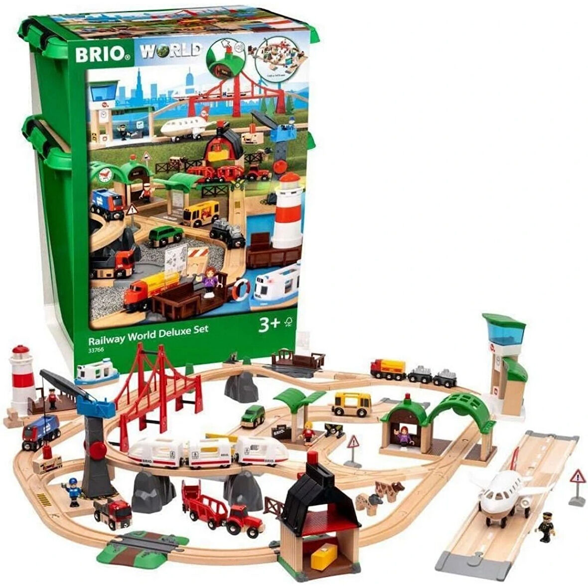 Brio Delüks Tren Yolu Seti