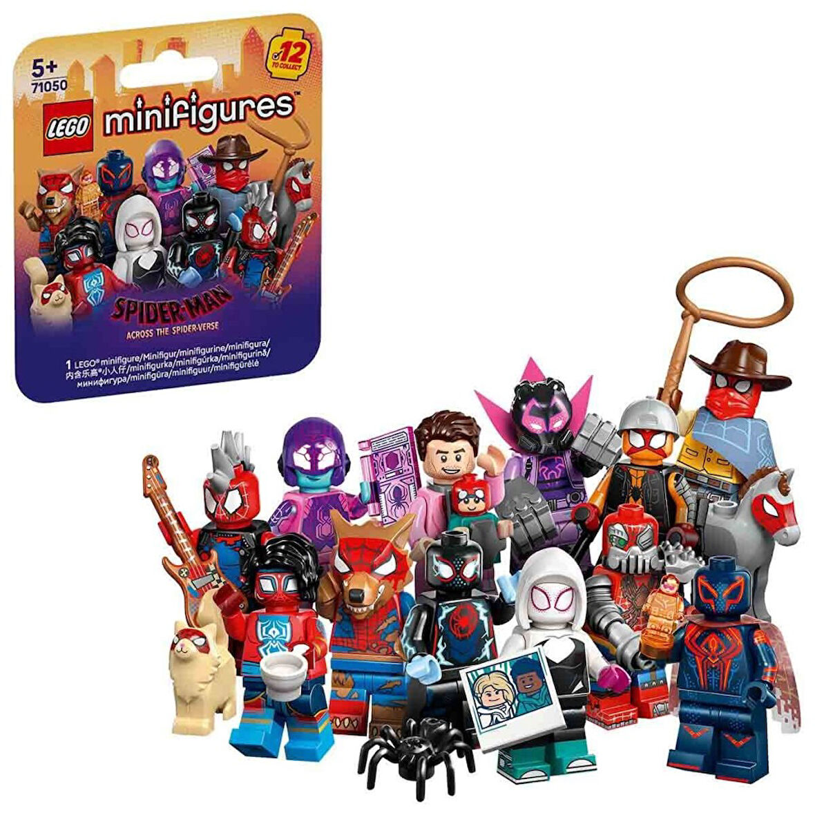 71050 Lego Minifigür  - Across The Spider-Verse +5 yaş