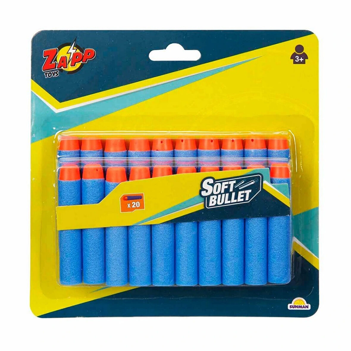 Zapp 20'li Yedek Sünger Dart