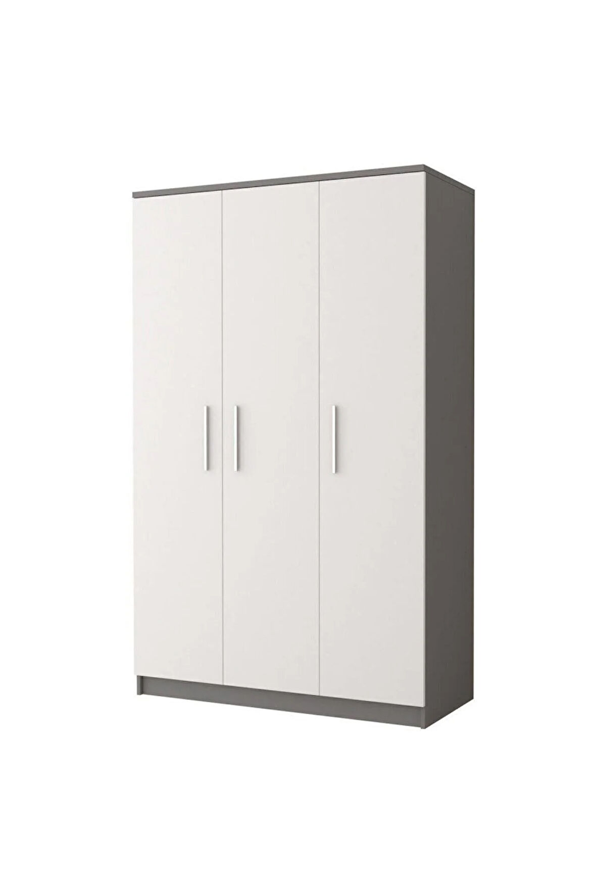 Ajda Giyinme Dolabı - Çok Amaçlı Dolap - Gardırop 120 Cm-3 Kapaklı