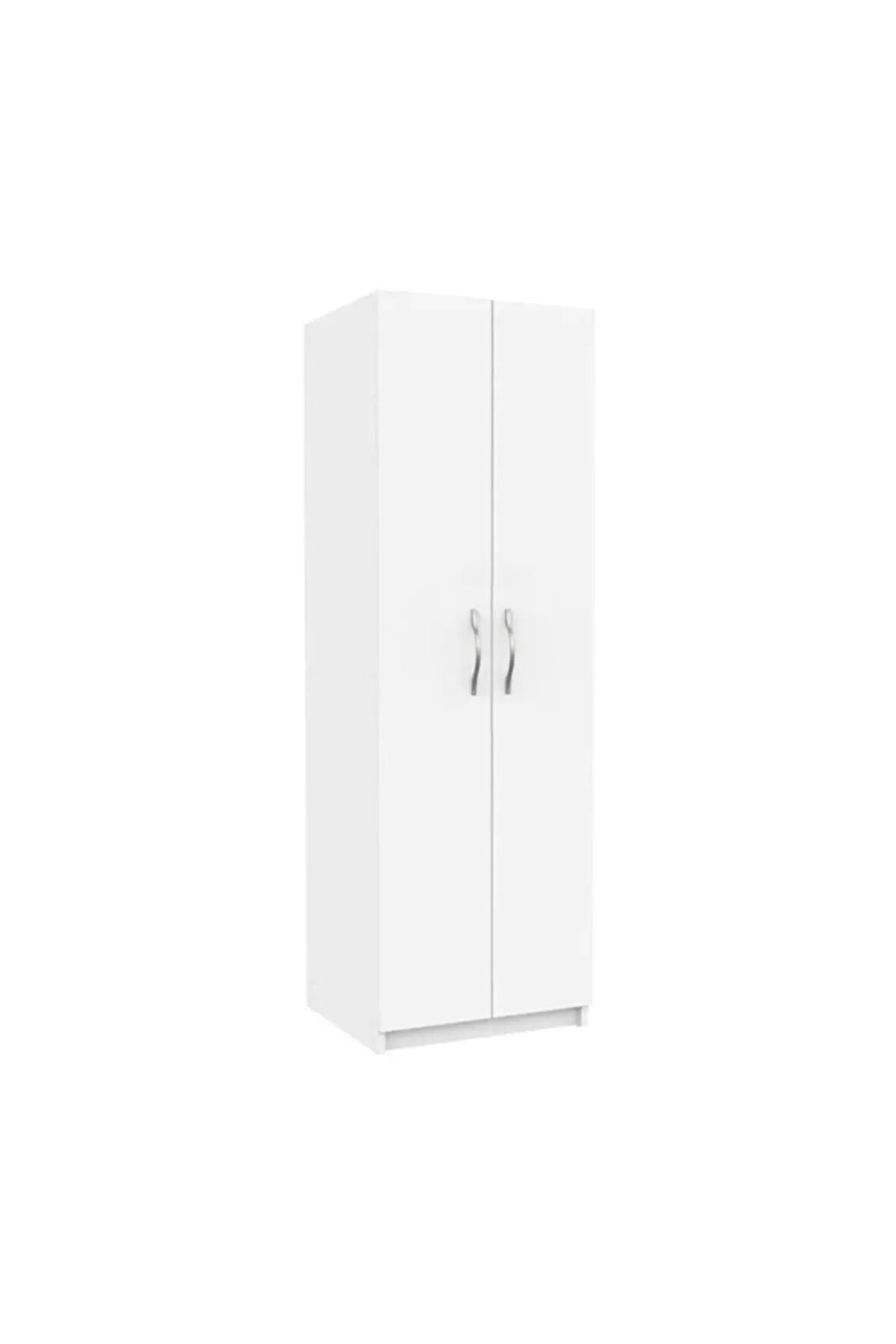 Bahar Giyinme Dolabı - Çok Amaçlı Dolap - Gardırop 60 Cm-2 Kapaklı