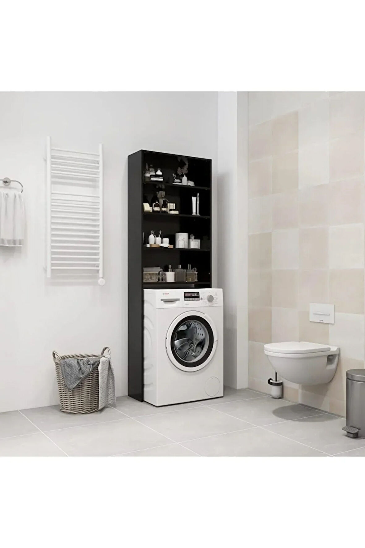 Pamir Banyo Dolabı-Çok Amaçlı-Çamaşır Makinesi Dolabı-Wc Üstü Dolap