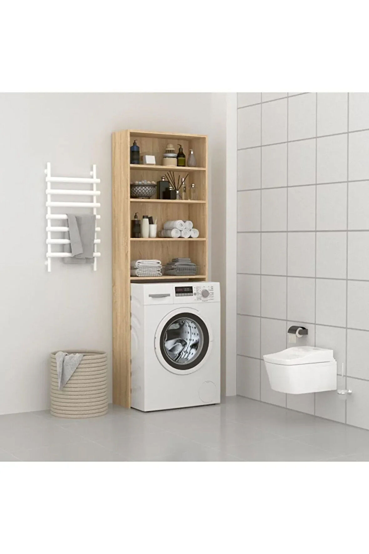 Pamir Banyo Dolabı-Çok Amaçlı-Çamaşır Makinesi Dolabı-Wc Üstü Dolap