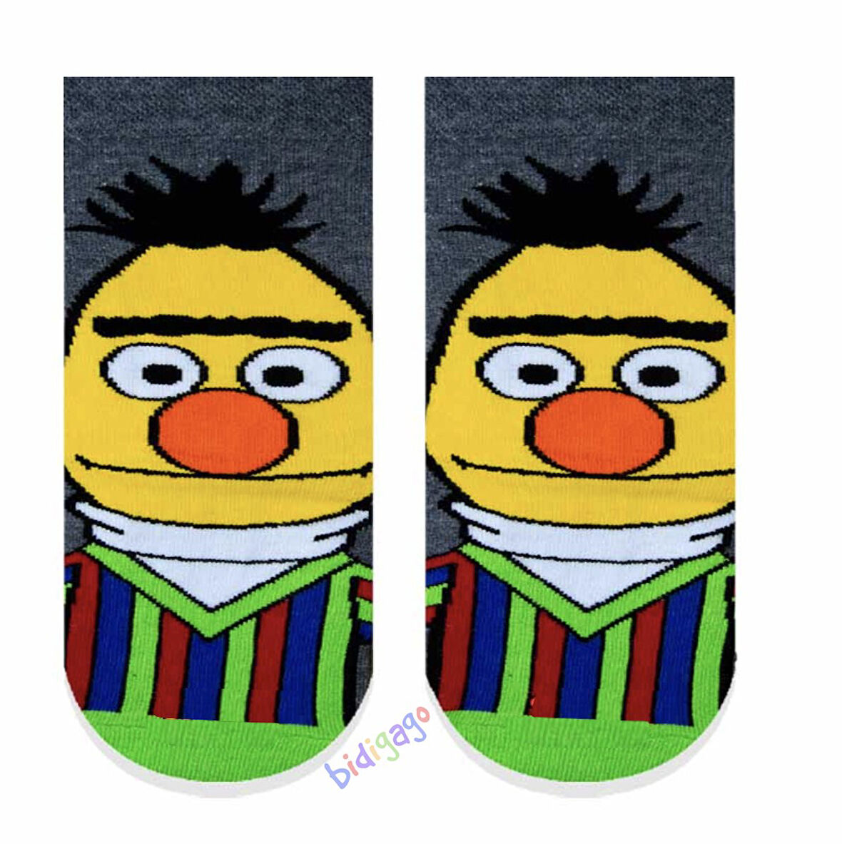 Büdü Susam Sokağı Desenli Çocuk Soket Çorap