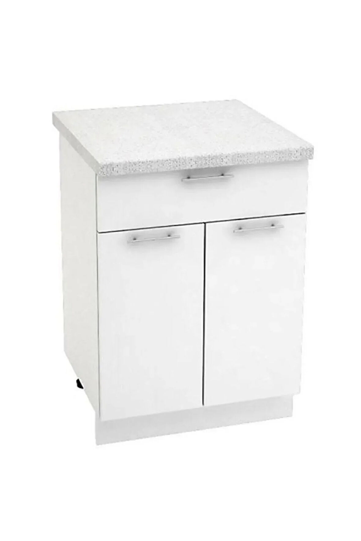 Defne Mutfak Çekmeceli Alt Modül 60 Cm Beyaz Tezgah Dahil Değil