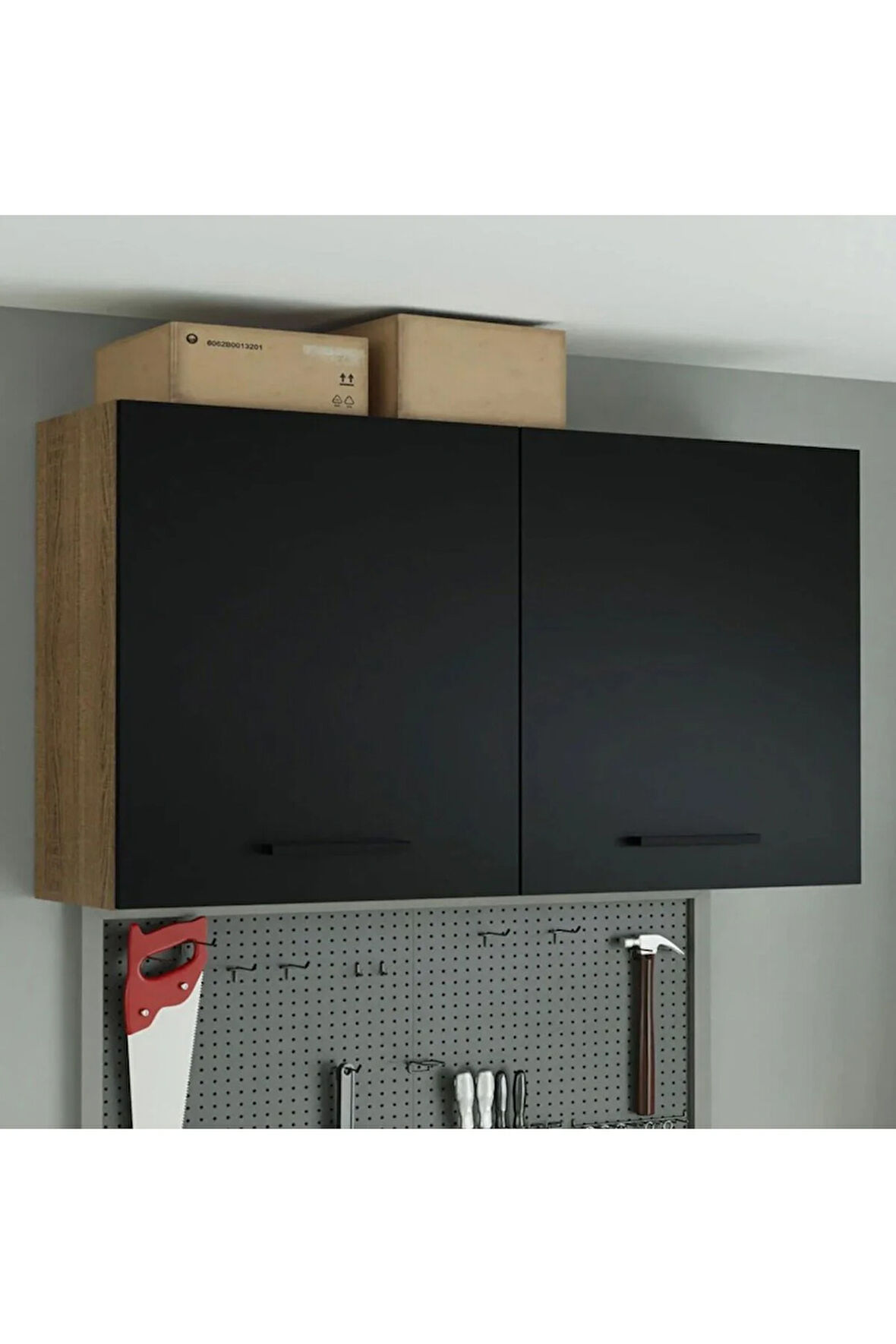 Fin Mutfak Üst Modül 120 cm -Çok Amaçlı Dolap