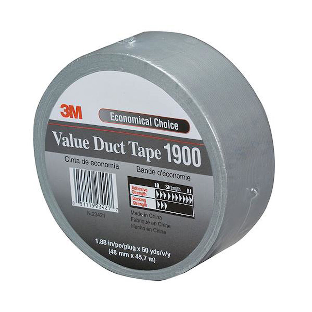 3M Duck Tape Gri 1900 Eko 50mm x 50mt