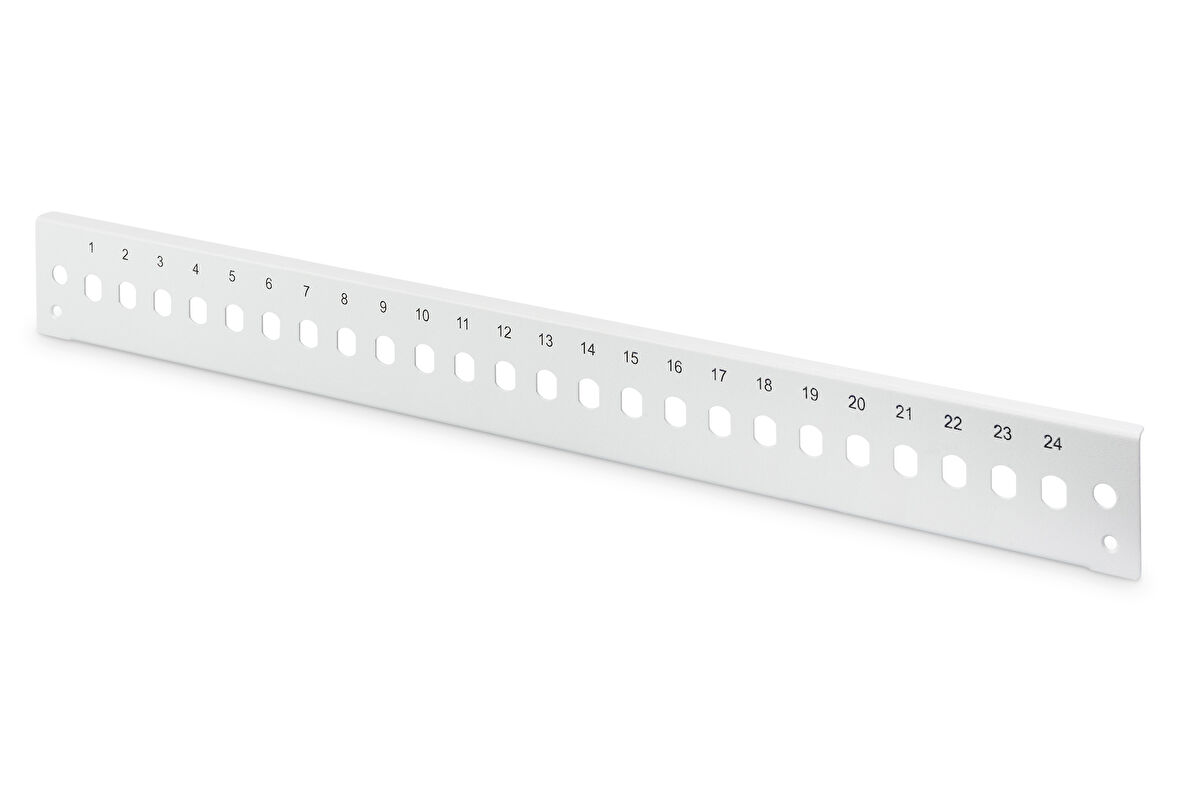 Digitus DN-96200-QL Sürgülü Boş Fiber Optik Sonlandırma Kutusu için Önpanel, Kilit Mekanizmalı, 24 x ST Simplex, 1U&lt;br&gt;
Digitus Fiber Optic Splice Box Front Panel, quick lock, 24 x ST Simplex, 1