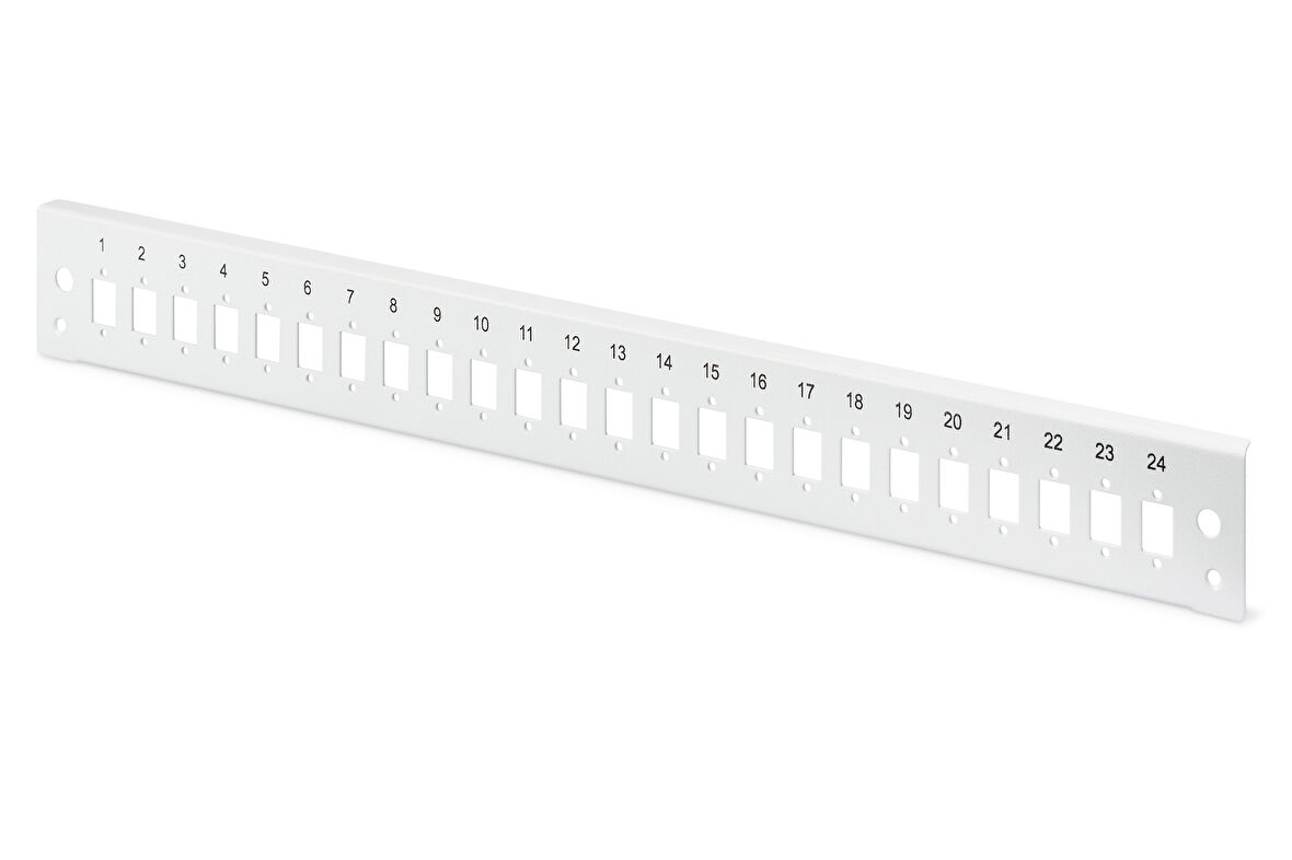 Digitus DN-96200-QL Fiber Optik Sonlandırma Kutusu için Ön Panel, Kilit Mekanizmalı, 24 x LC Duplex SC Simplex, E2000 Simplex Dikey, Gri Renk (RAL 7035)&lt;br&gt;
Digitus Fiber Optic Splice Box Front 