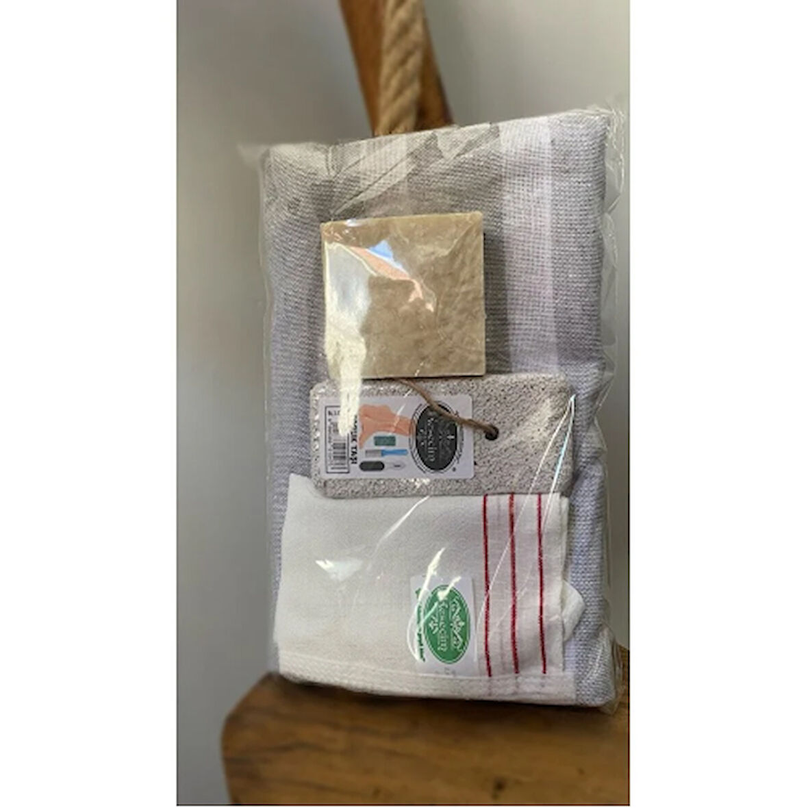 Gelin Damat Hamam Banyo 4 Lü Set