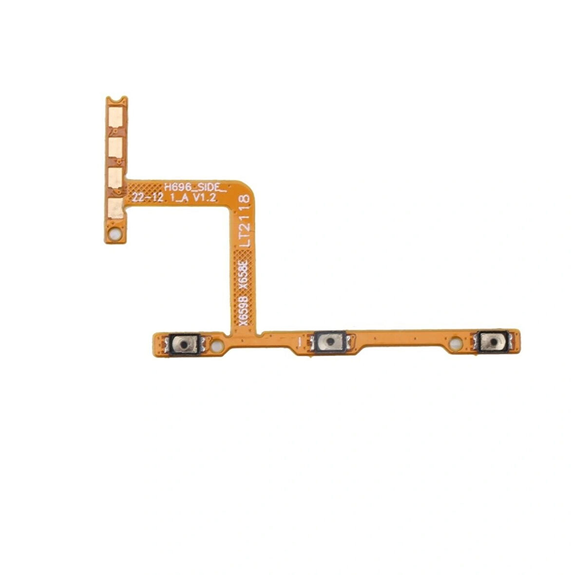 Tecno Camon 18P İle Uyumlu Güç Açma Kapama Ses Açma Kısma Flex On Of İthal CH7 CH7N