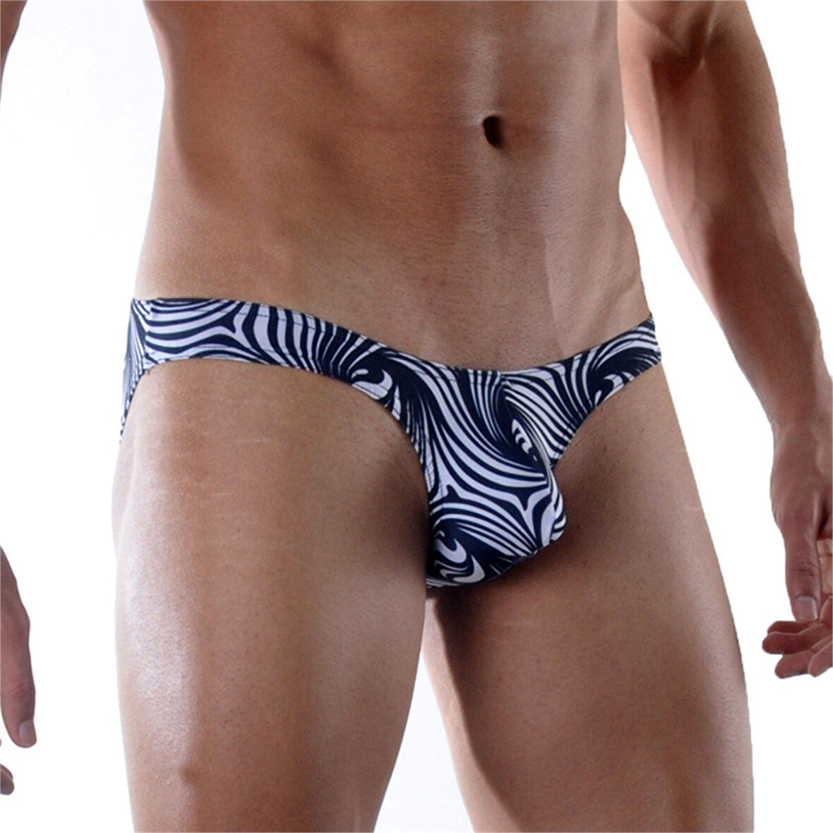Desenli Erkek Slip