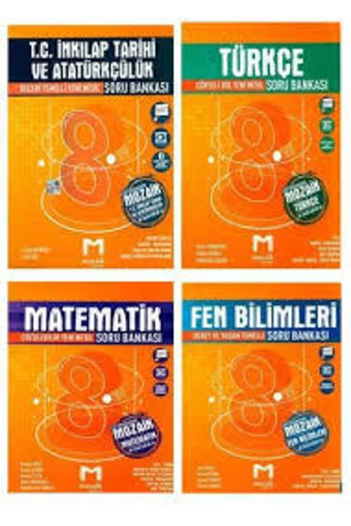 8.sınıf Mozik Yayınları Soru Bankası Seti