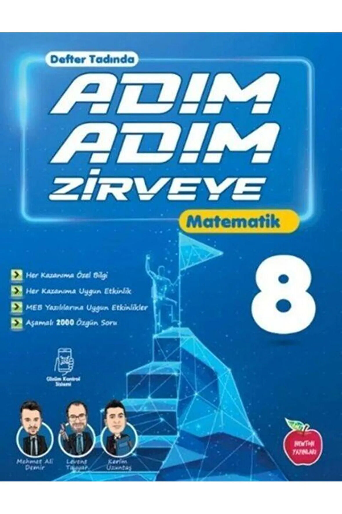 8.sınıf Adım Adım Etkinlikli Konu Anlatımlı Matematik Soru Bankası