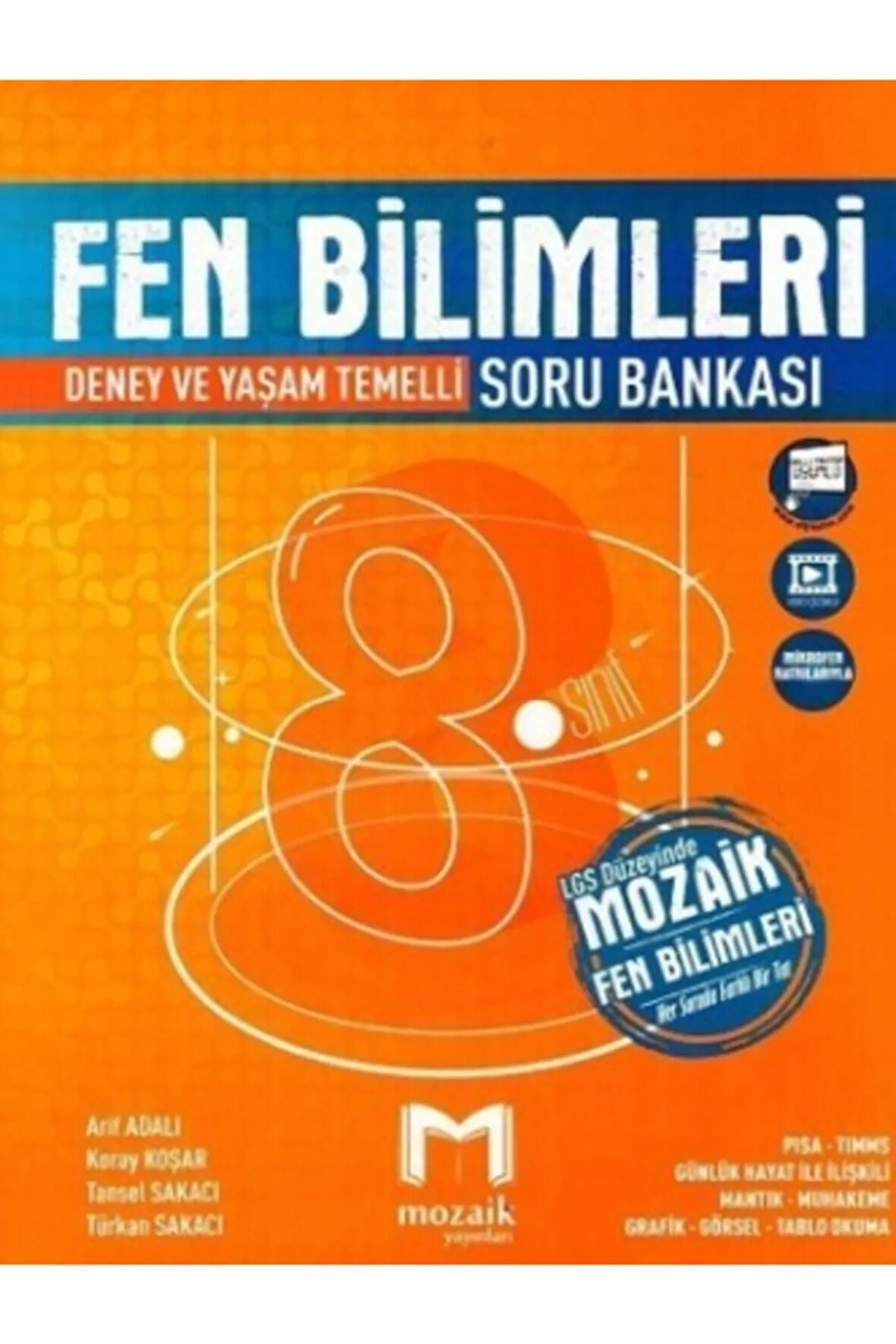 8.sınıf Mozaik Fen Bilimleri Soru Bankası