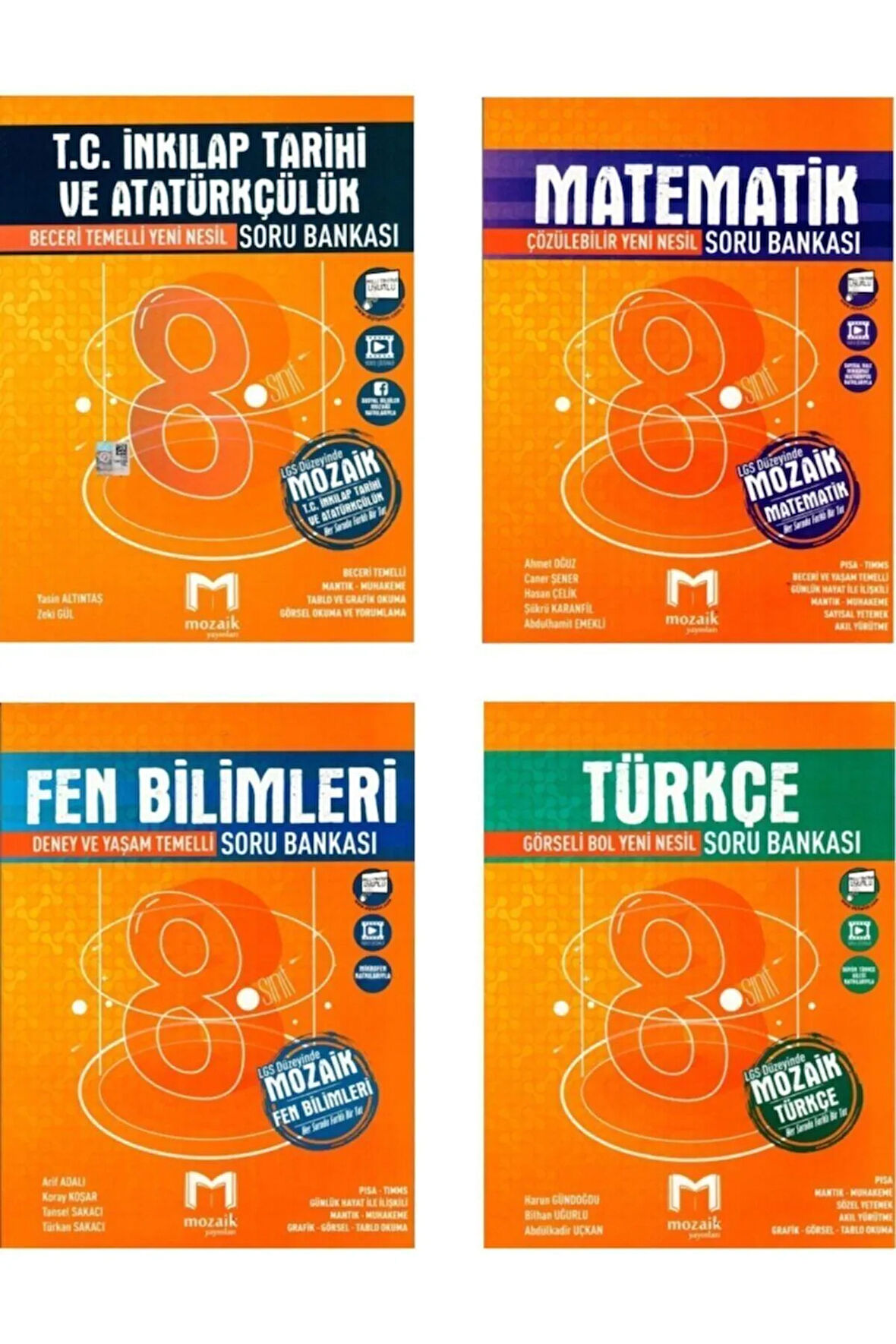 Mozaik 8.sınıf Soru Bankası Seti