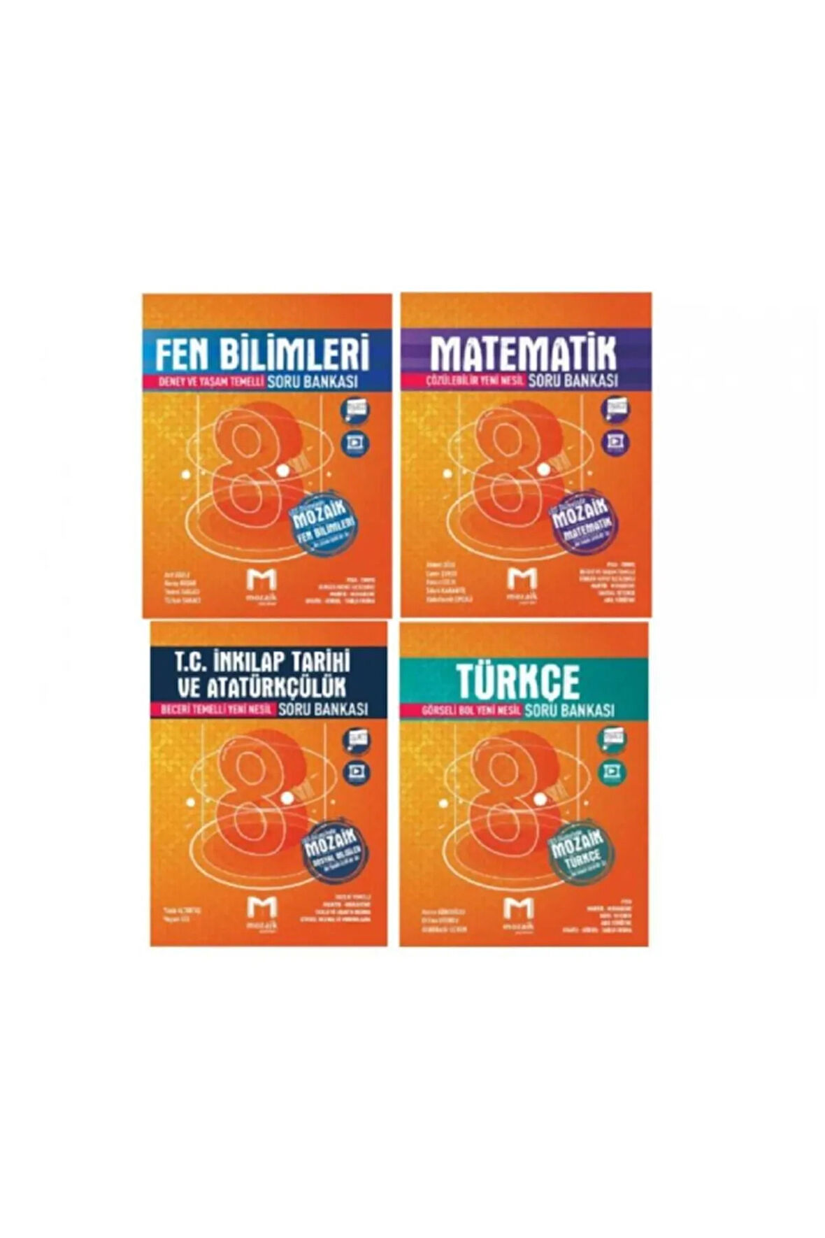 8. Sınıf Soru Bankası Set 4 Kitap