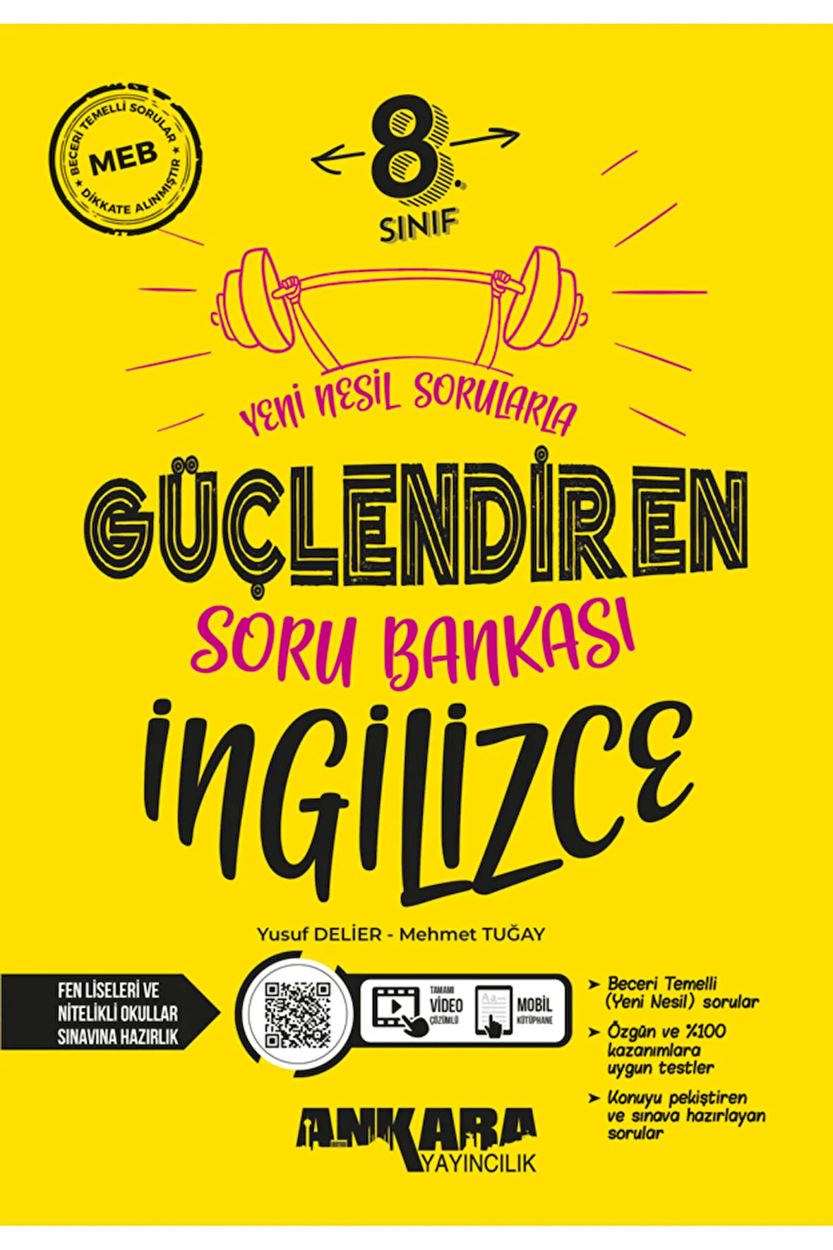 Ankara Yayıncılık 8. Sınıf İngilizce Güçlendiren Soru Bankası