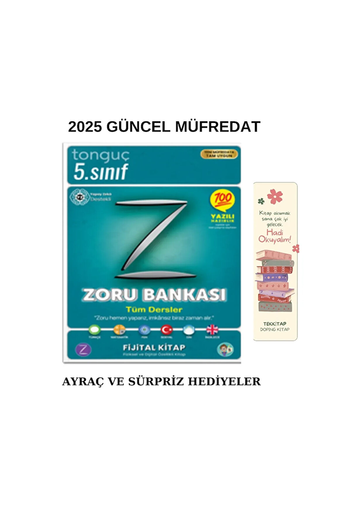 Tonguç 5. Sınıf Zoru Tüm Dersler Soru Bankası (Maarif Modeli )2025