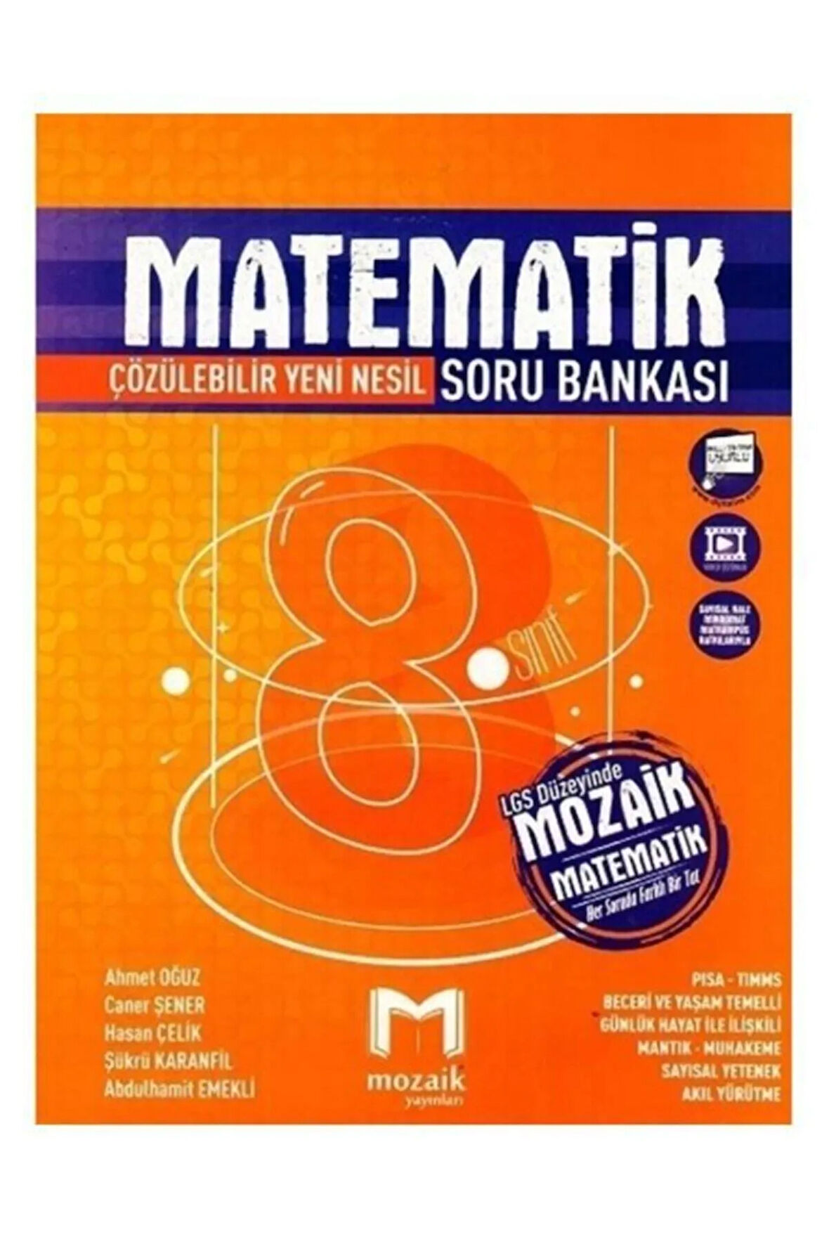 2023 Mozaik 8. Sınıf Matematik Soru Bankası
