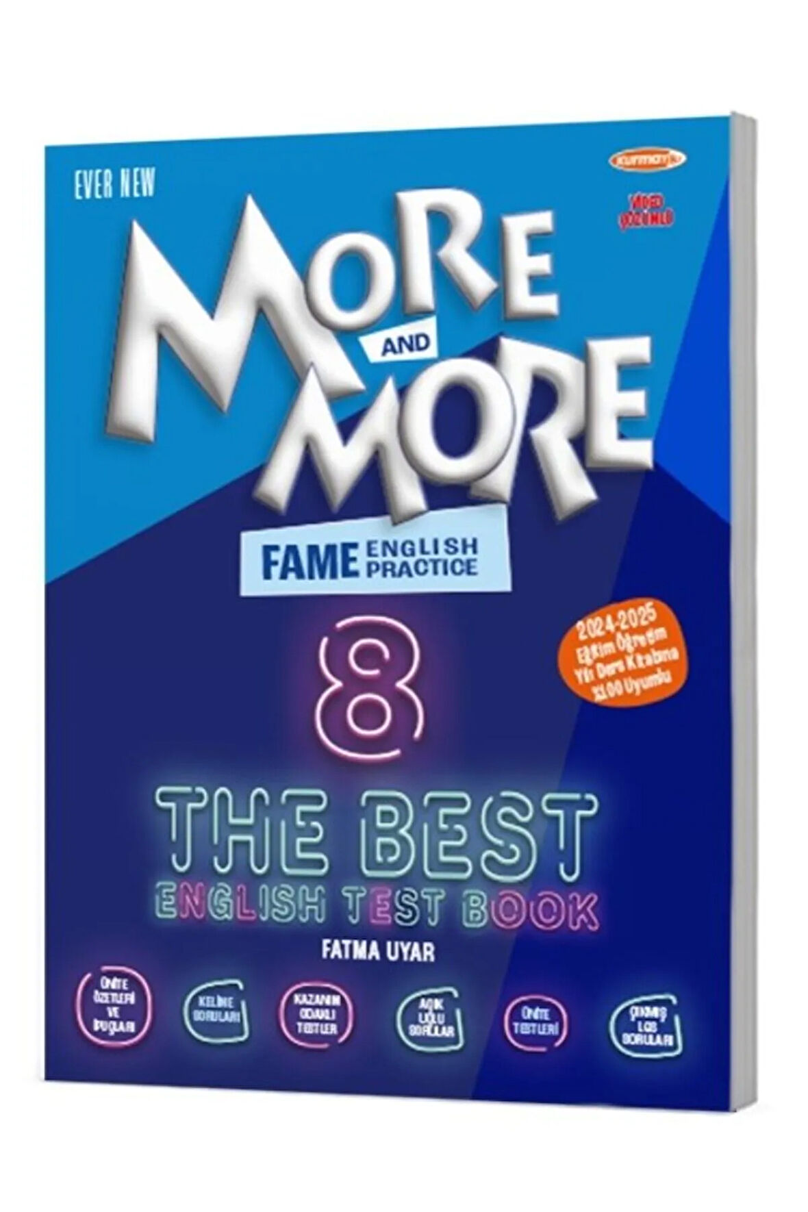8 MORE&MORE FAME THE BEST ENGLISH TEST BOOK YENİ KAPAK 2024
