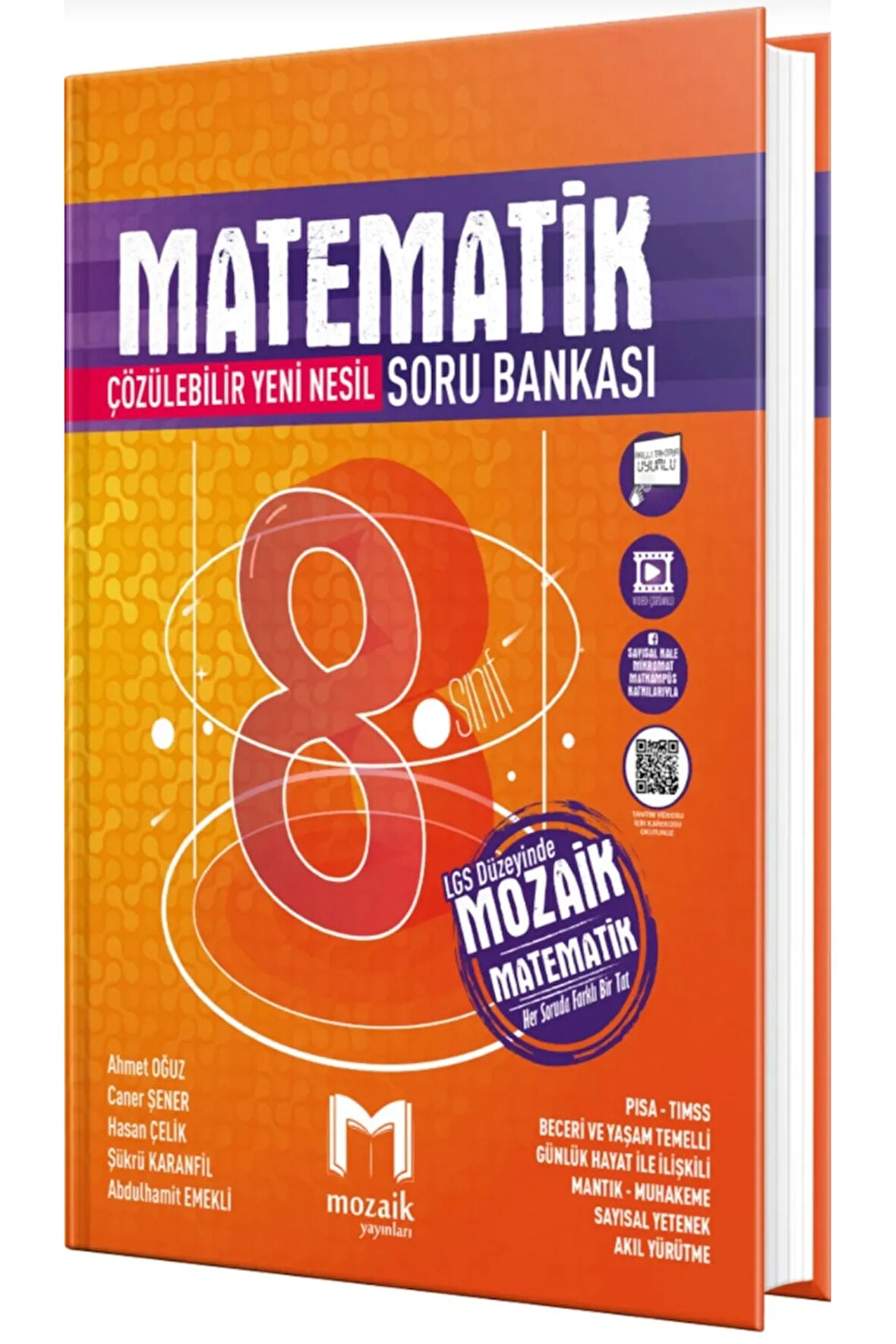 Mozaik LGS 8. Sınıf Matematik Soru Bankası