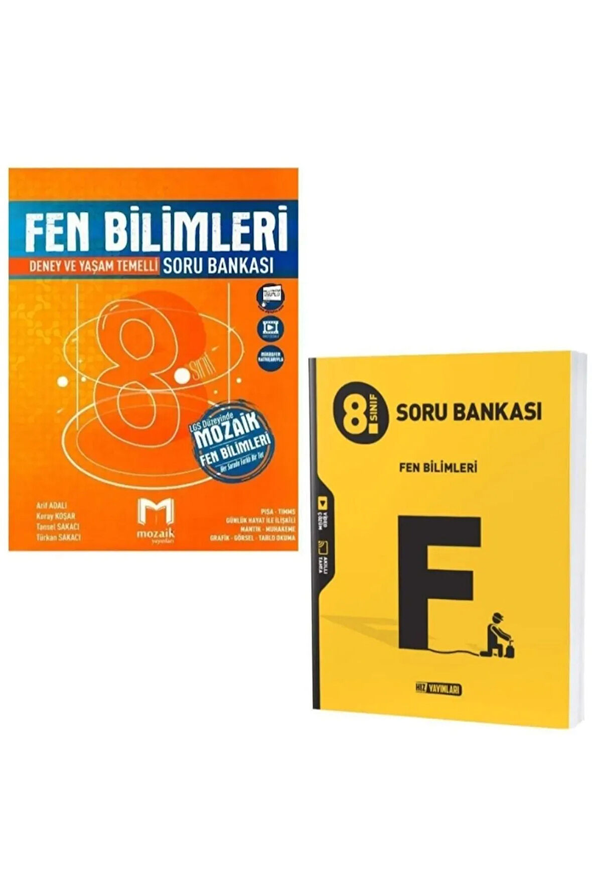 Mozaik 8. Sınıf Fen Bilimleri Soru Bankası Ve Hız Fen Bilimleri Soru Bankası 2'li Set
