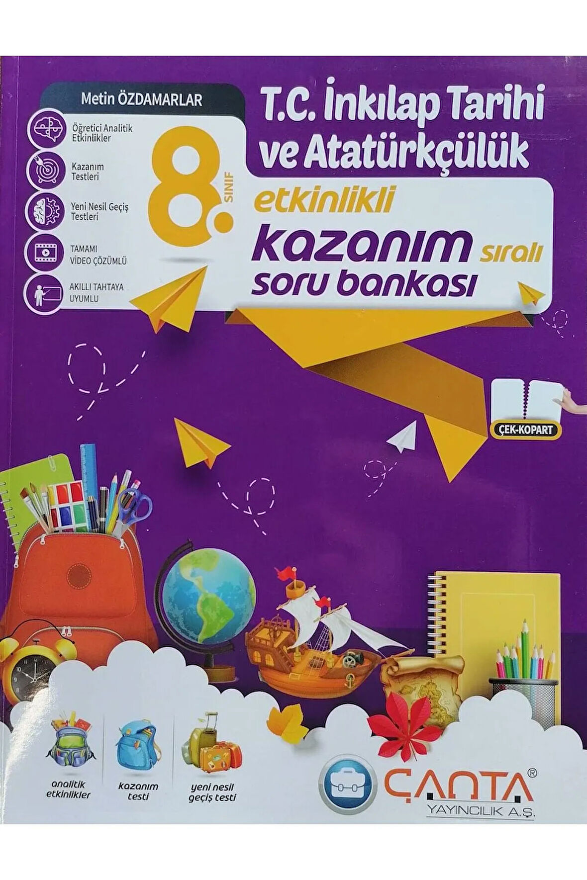 Çanta 8.Sınıf LGS Yeni İkılap Tarihi Etkinlikli Kazanım Soru Bankası- çtn