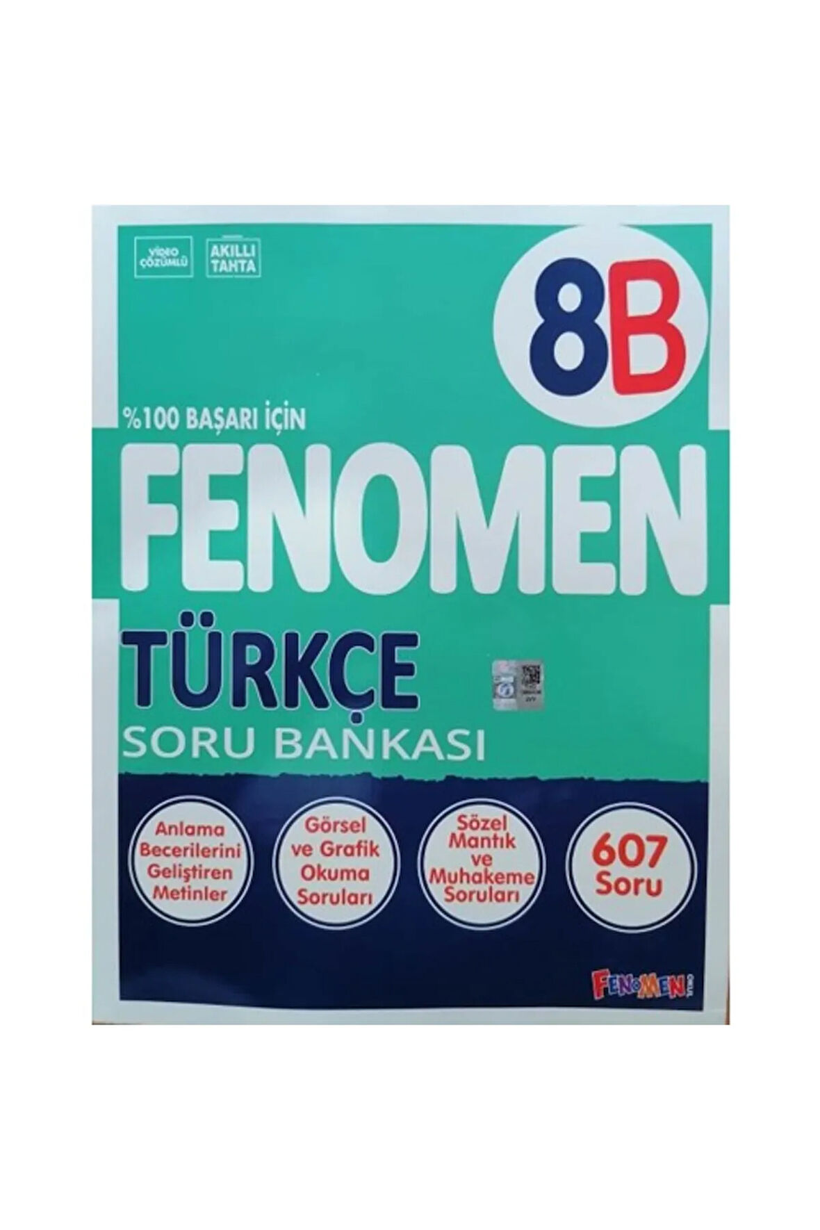 Fenomen Okul Yayınları Fenomen 8.sınıf Lgs Yeni Baskı Türkçe - B Soru Bankası