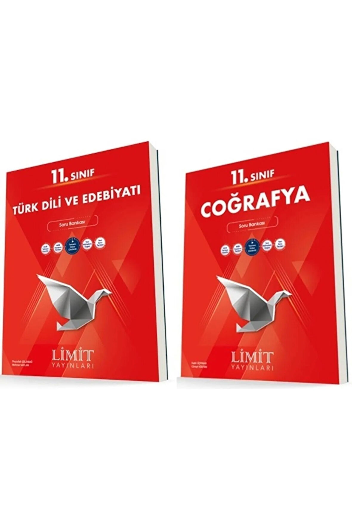 Limit 11. Sınıf Edebiyat + Coğrafya Soru Bankası Seti 2 Kitap 2023