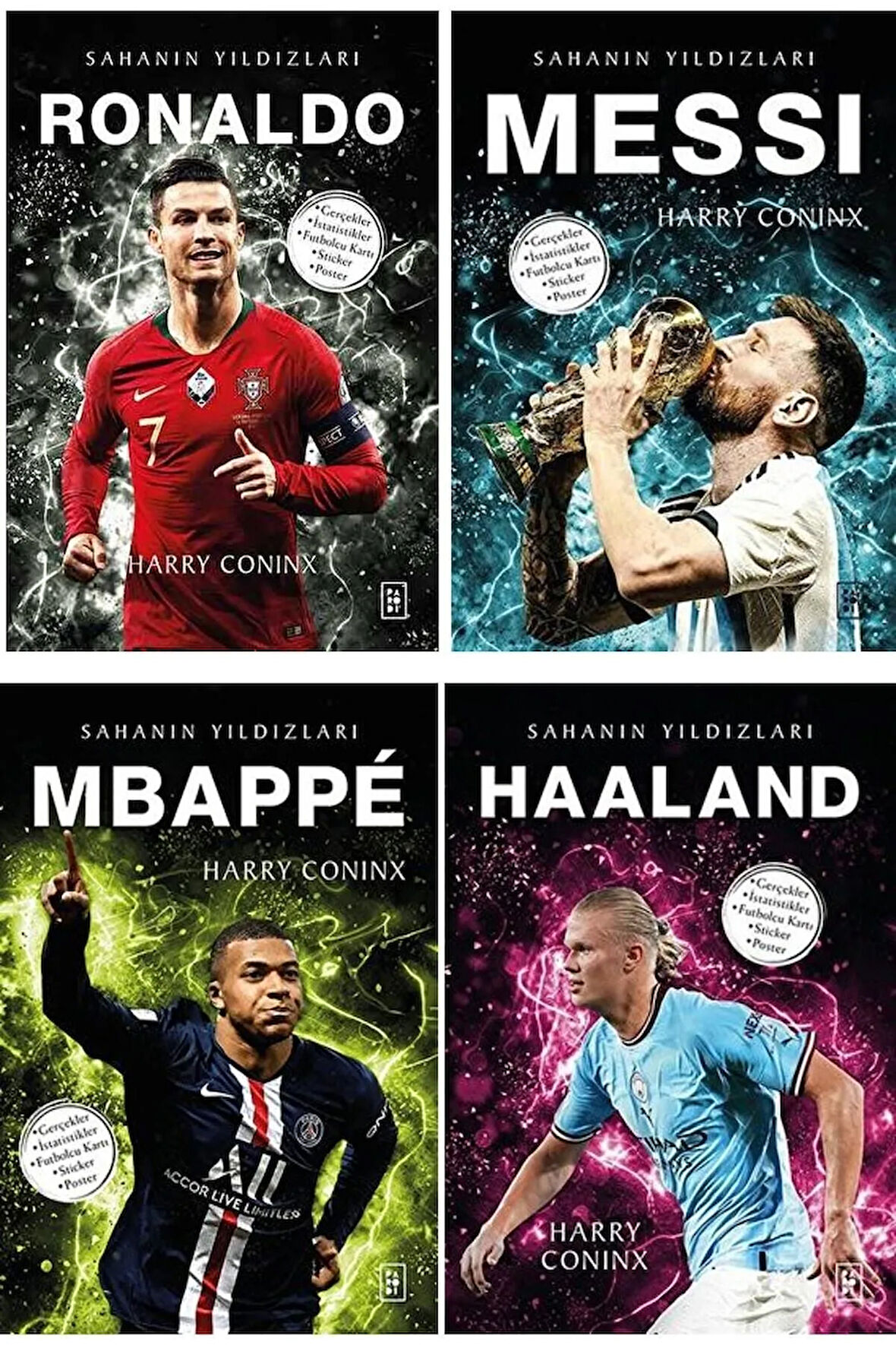 Ronaldo - Messi - Mbappe - Haaland Sahanın Yıldızları