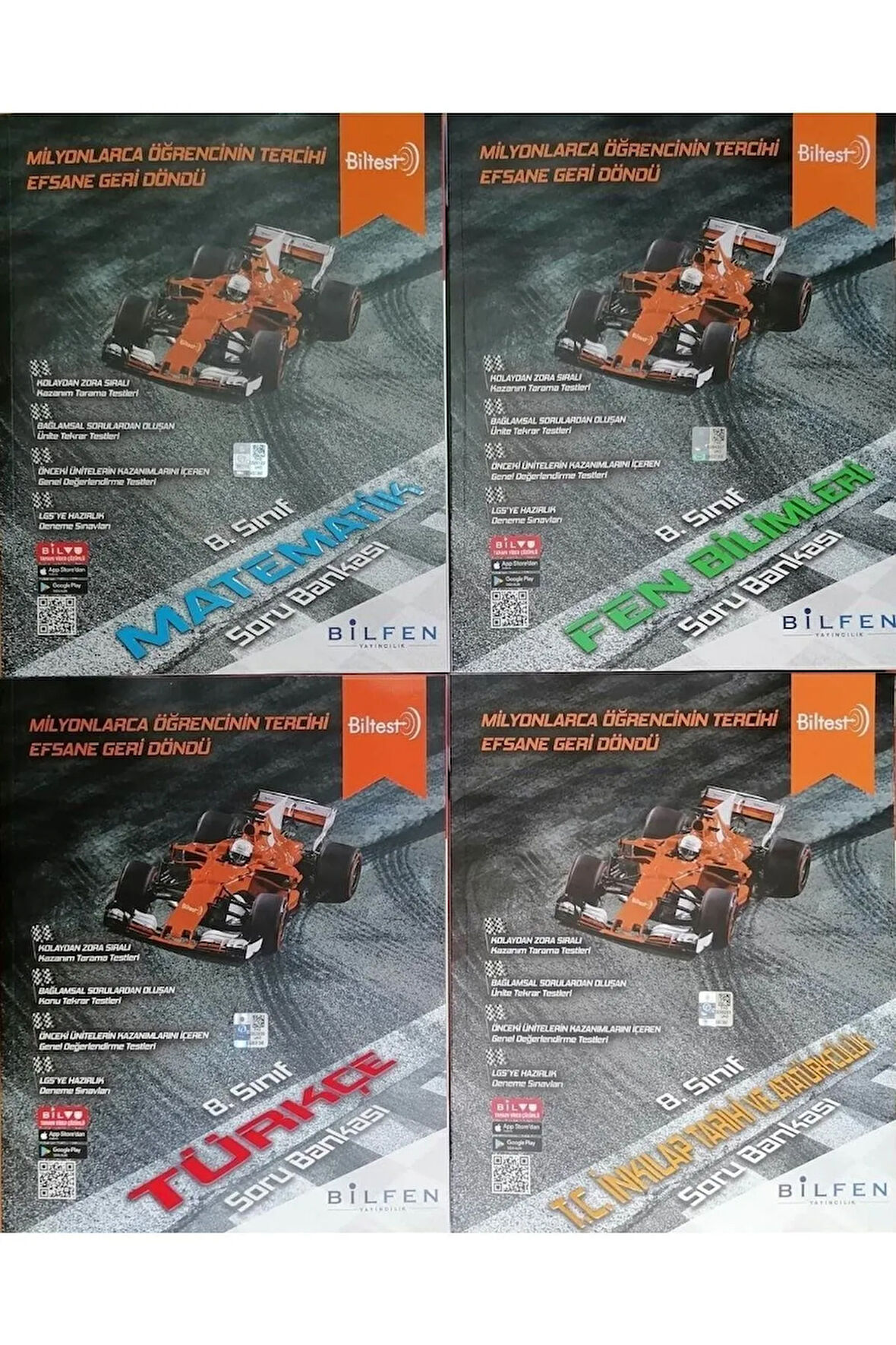 Bilfen Biltest 8.sınıf Lgs Seti Lgs Kitapları