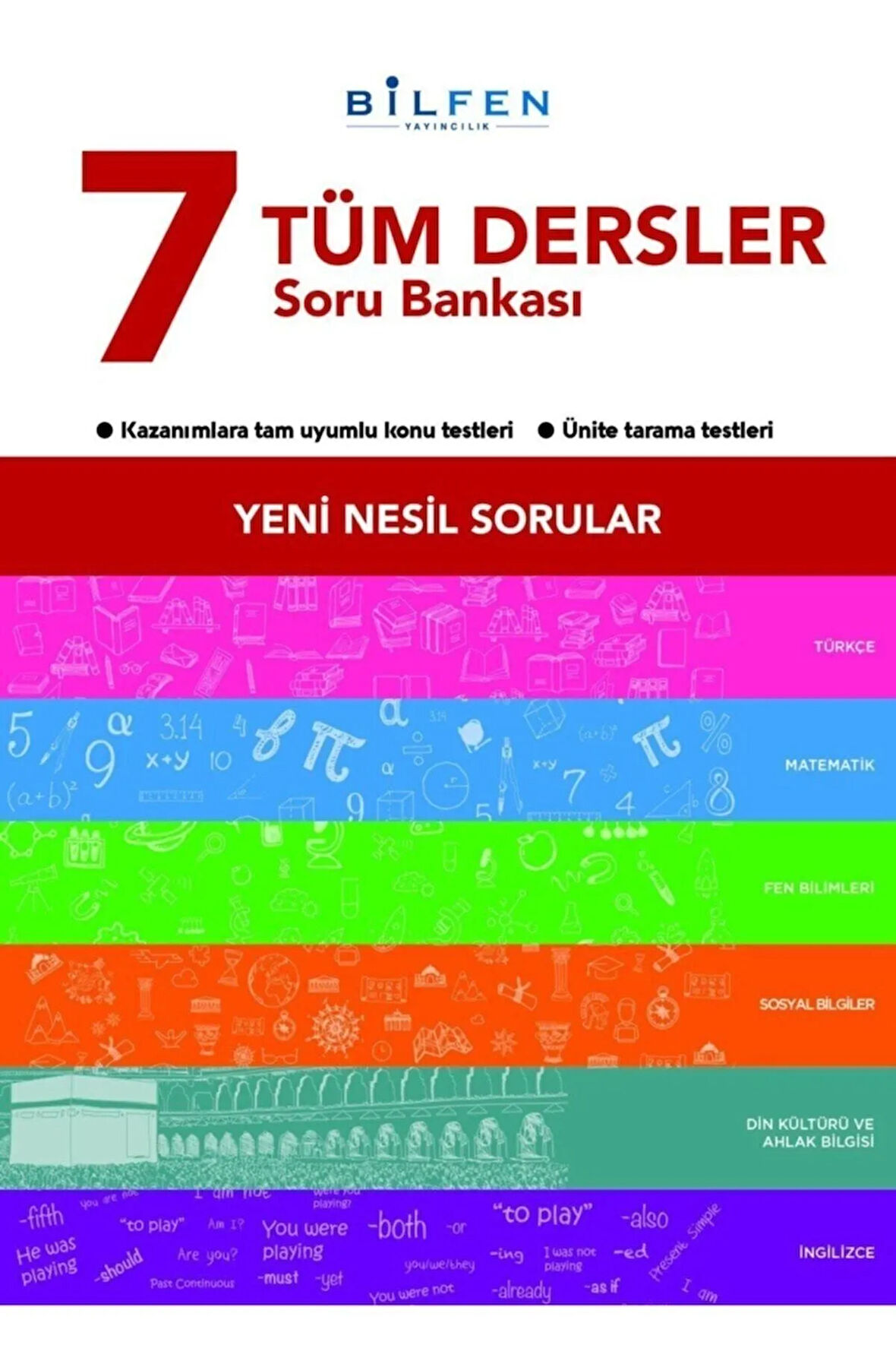 Bilfen 7. Sınıf Tüm Dersler Soru Bankası